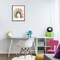 Stupell Industries Boho Rainbow Blooms Floater Framed Canvas Wall Art Design by LSR Design Studio